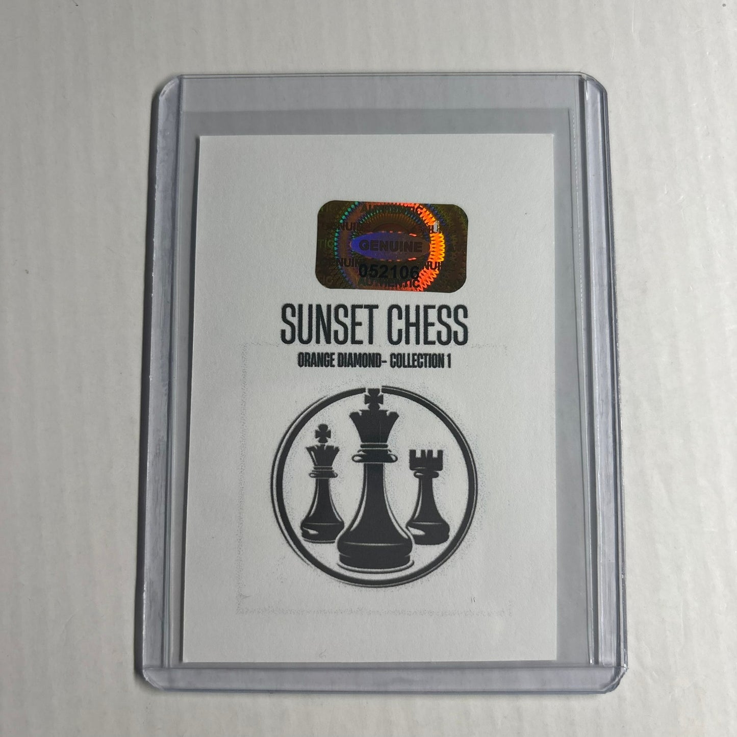Orange Diamond Collection 1 - Trading Card