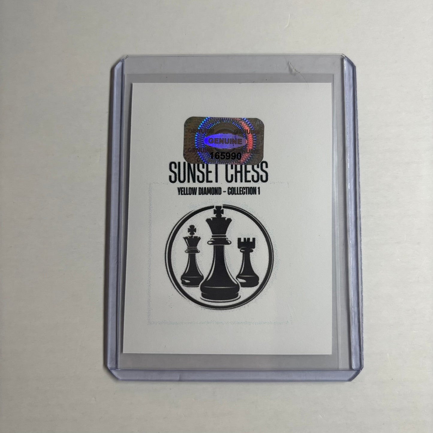 Yellow Diamond Collection 1 - Trading Card