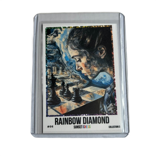 Rainbow Diamond Collection 3 Card #5 - Scrapbook Trading Card
