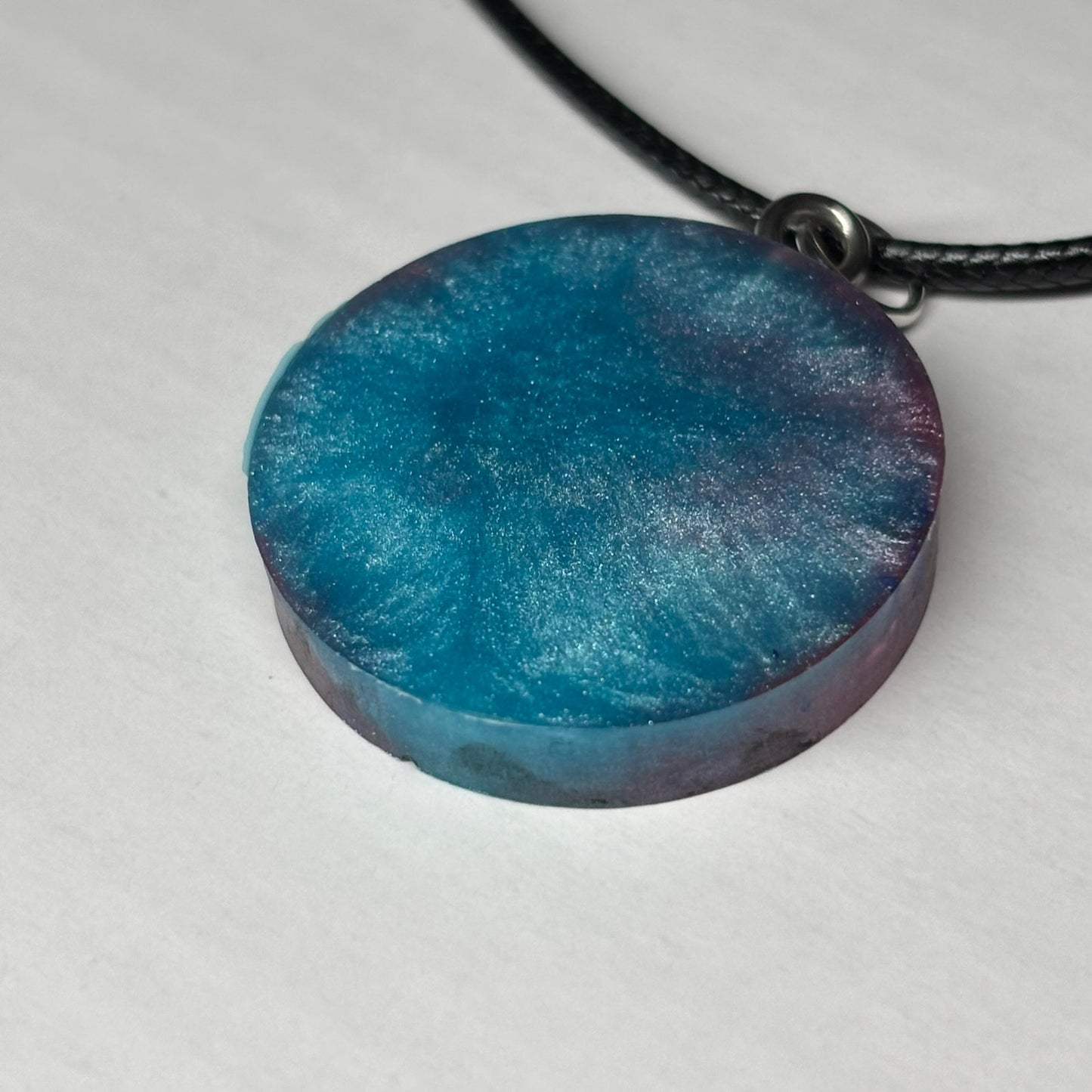 Classic Space King - Handmade Resin Chess Necklace