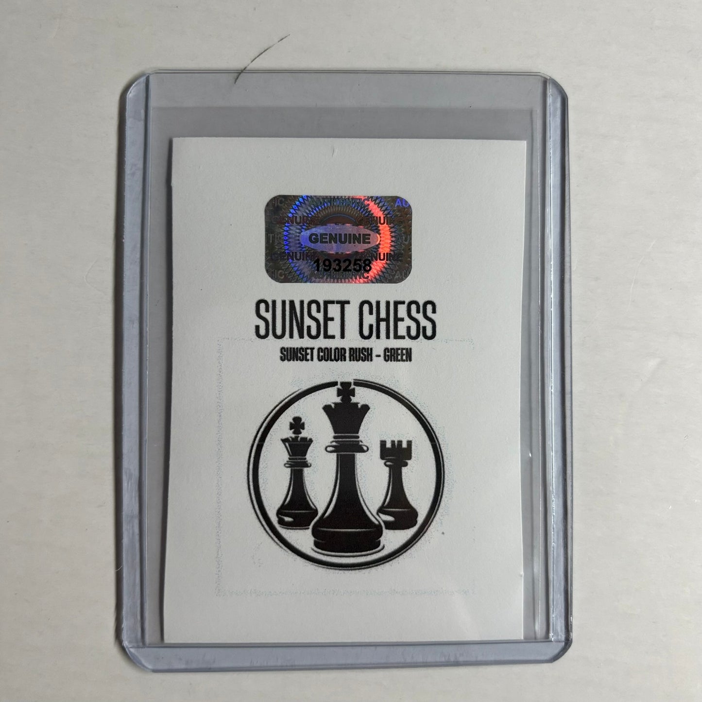 Green Collection - Trading Card
