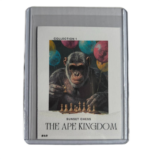 The Ape Kingdom Collection 1 Card #49 - Scrapbook Trading Card