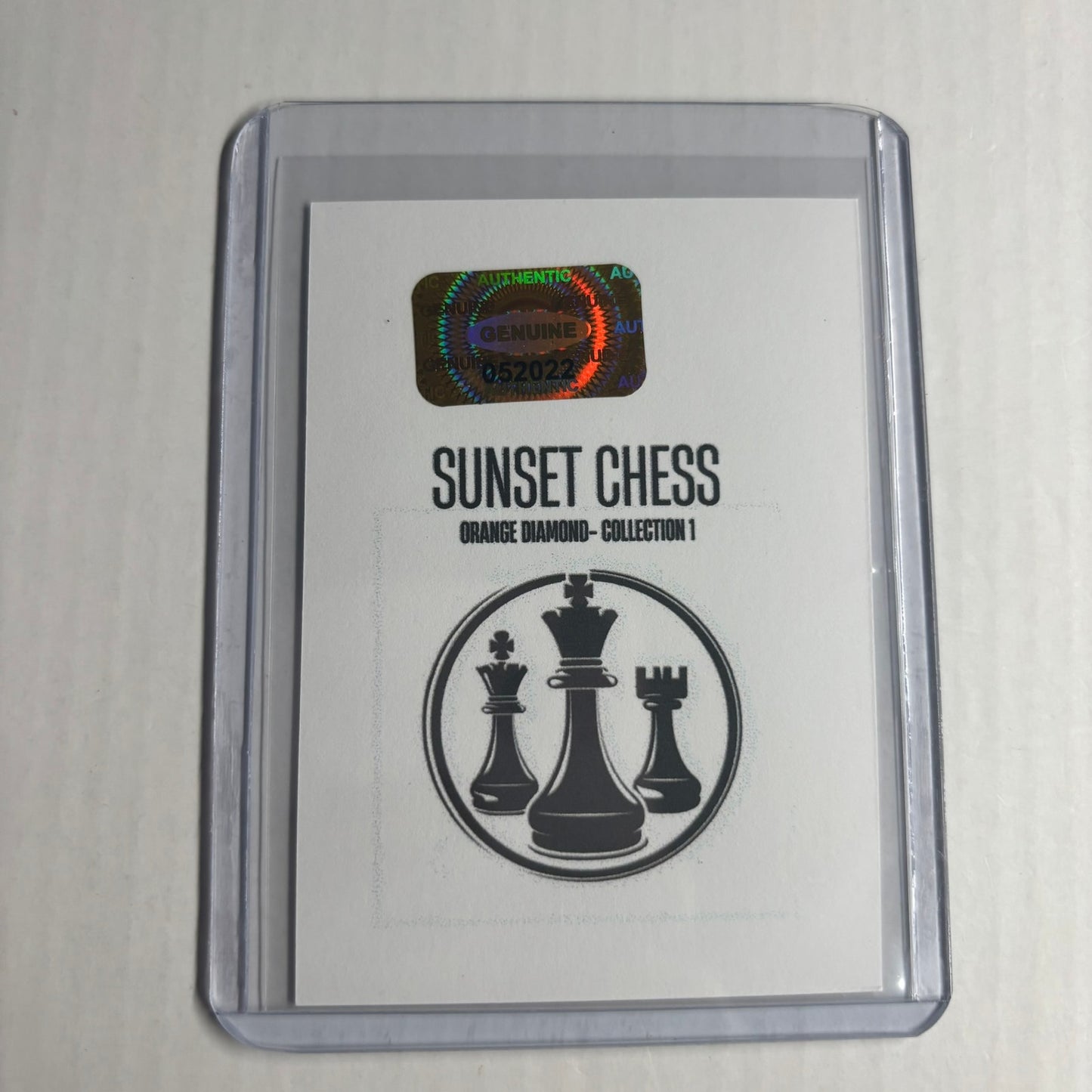 Orange Diamond Collection 1 - Trading Card
