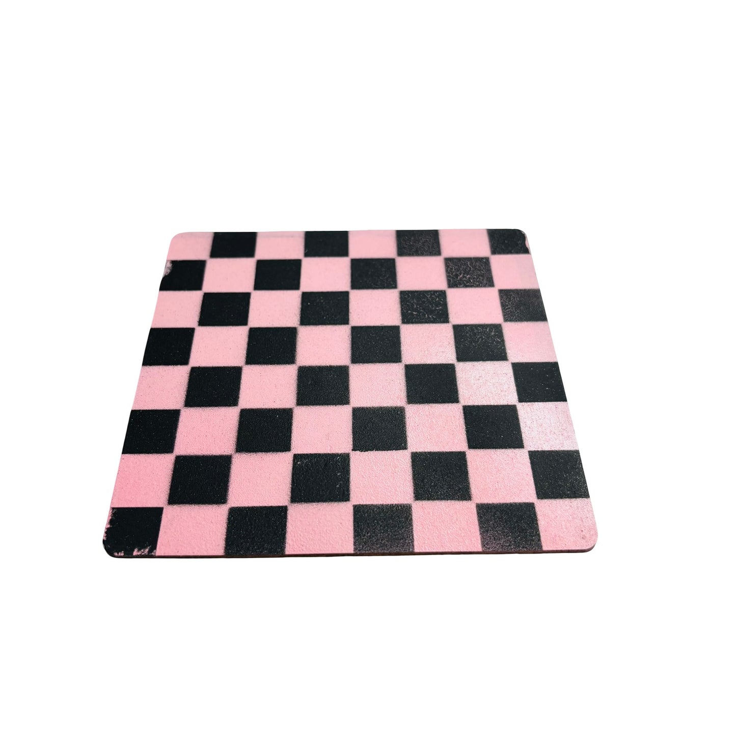 Sky Pink Black - Mini Chess Set