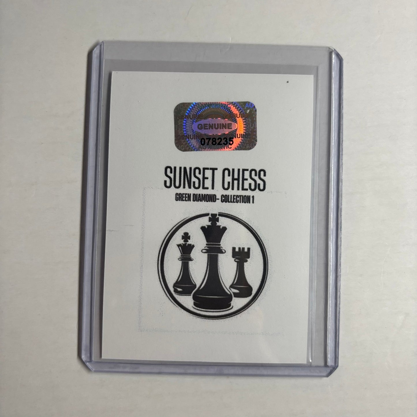 Green Diamond Collection 1 - Trading Card