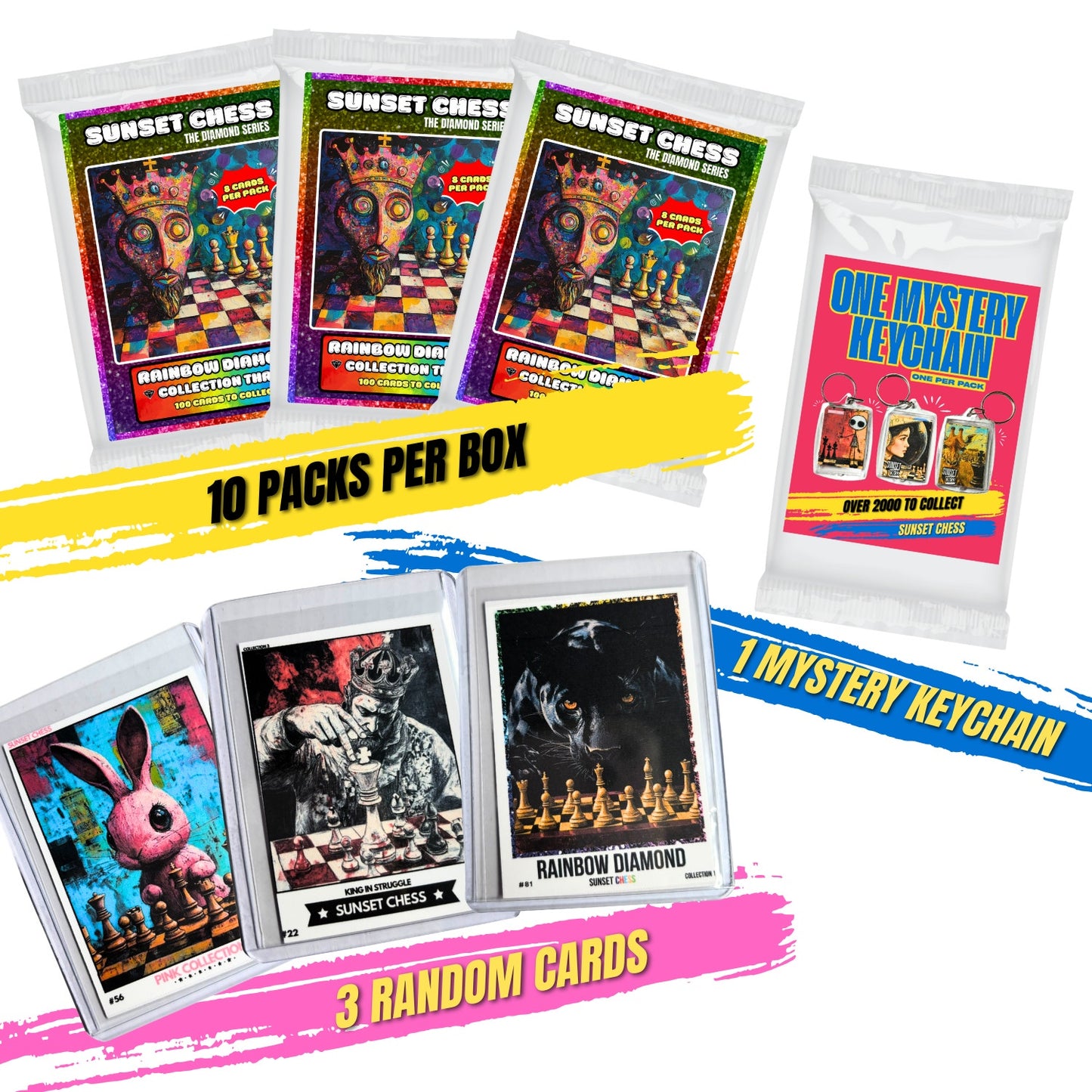 Rainbow Diamond Part 3 Trading Cards - Mini Box Collection