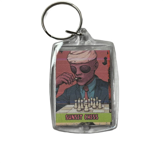 Too Cool - Chess  Photo Keychain