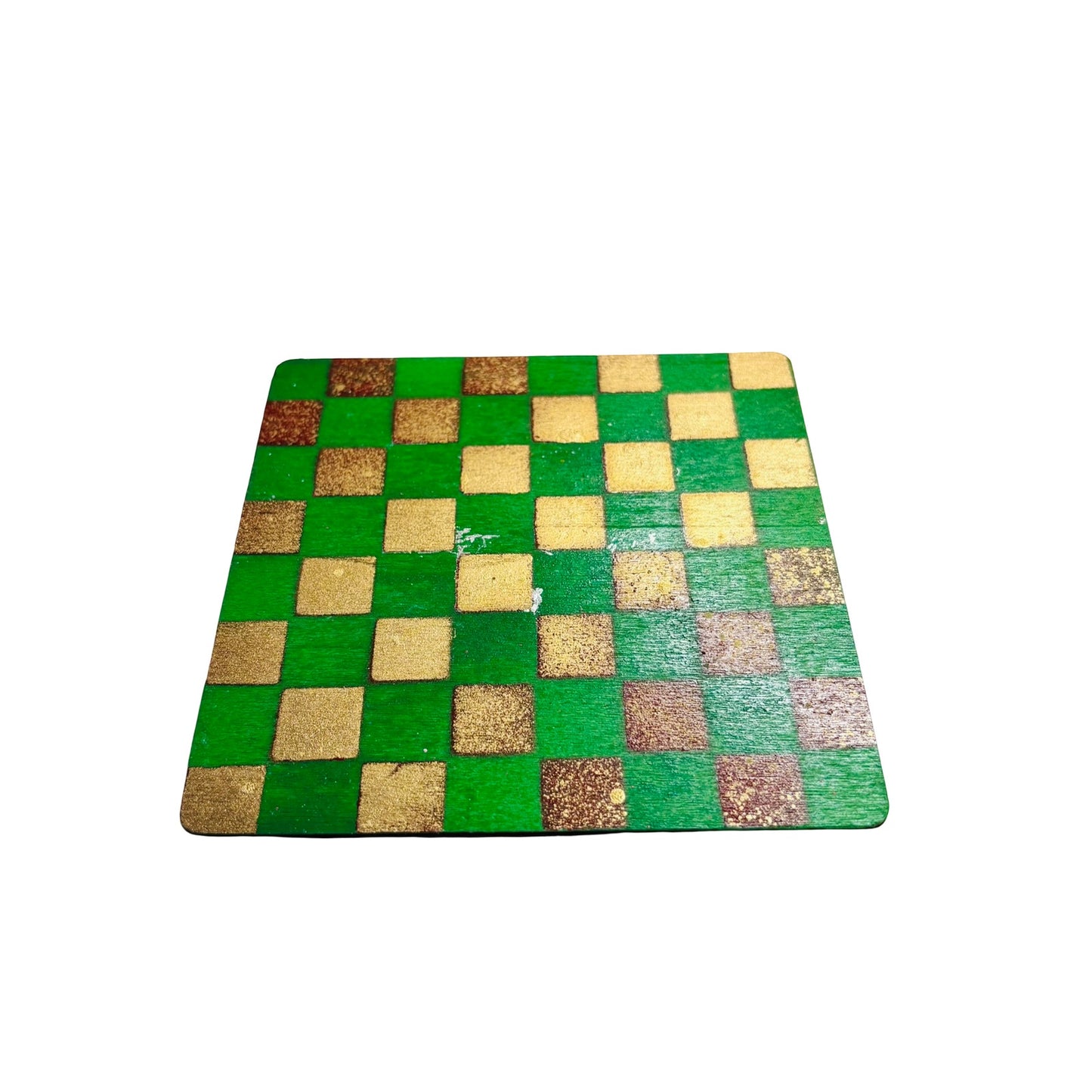 Golden Green - Mini Chess Set