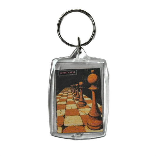 Orange Halls - Chess  Photo Keychain