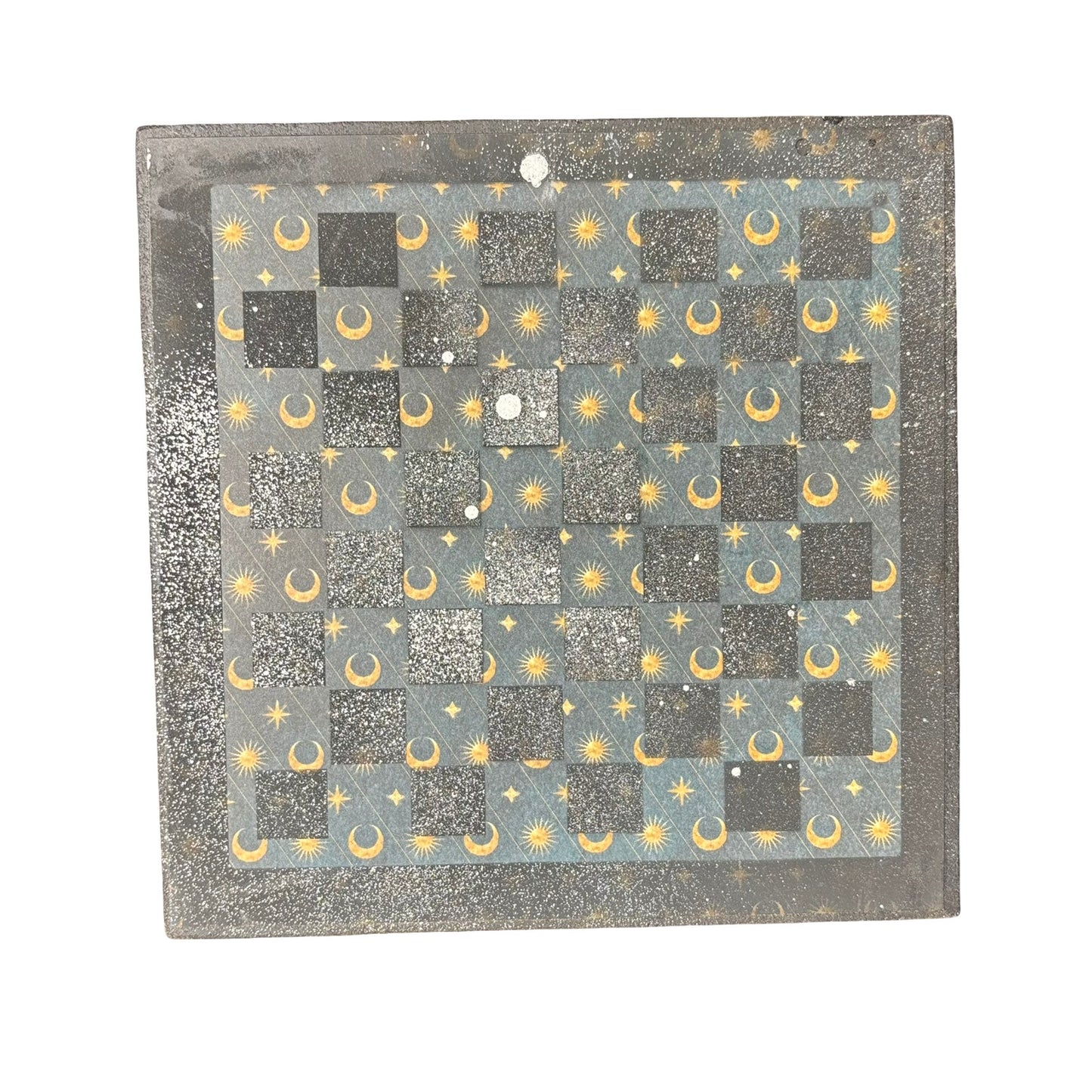 Starry Night - Scrapbook Chess Board