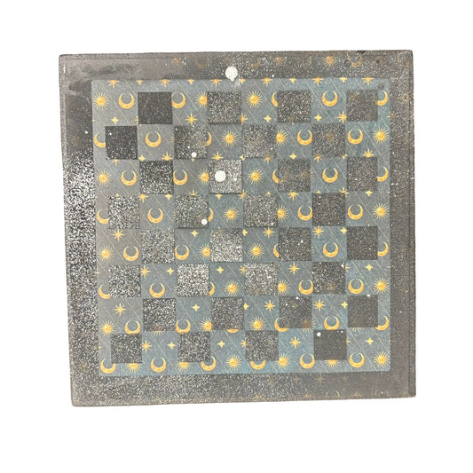 Starry Night - Scrapbook Chess Board