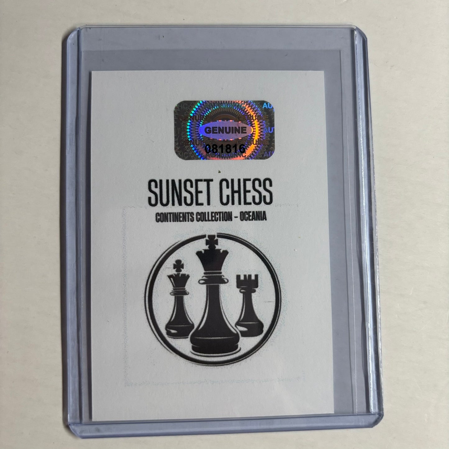 Oceania Collection - Trading Card