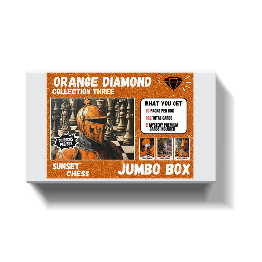 Orange Diamond Part 3 - Jumbo Box Pack - Chess Trading Cards