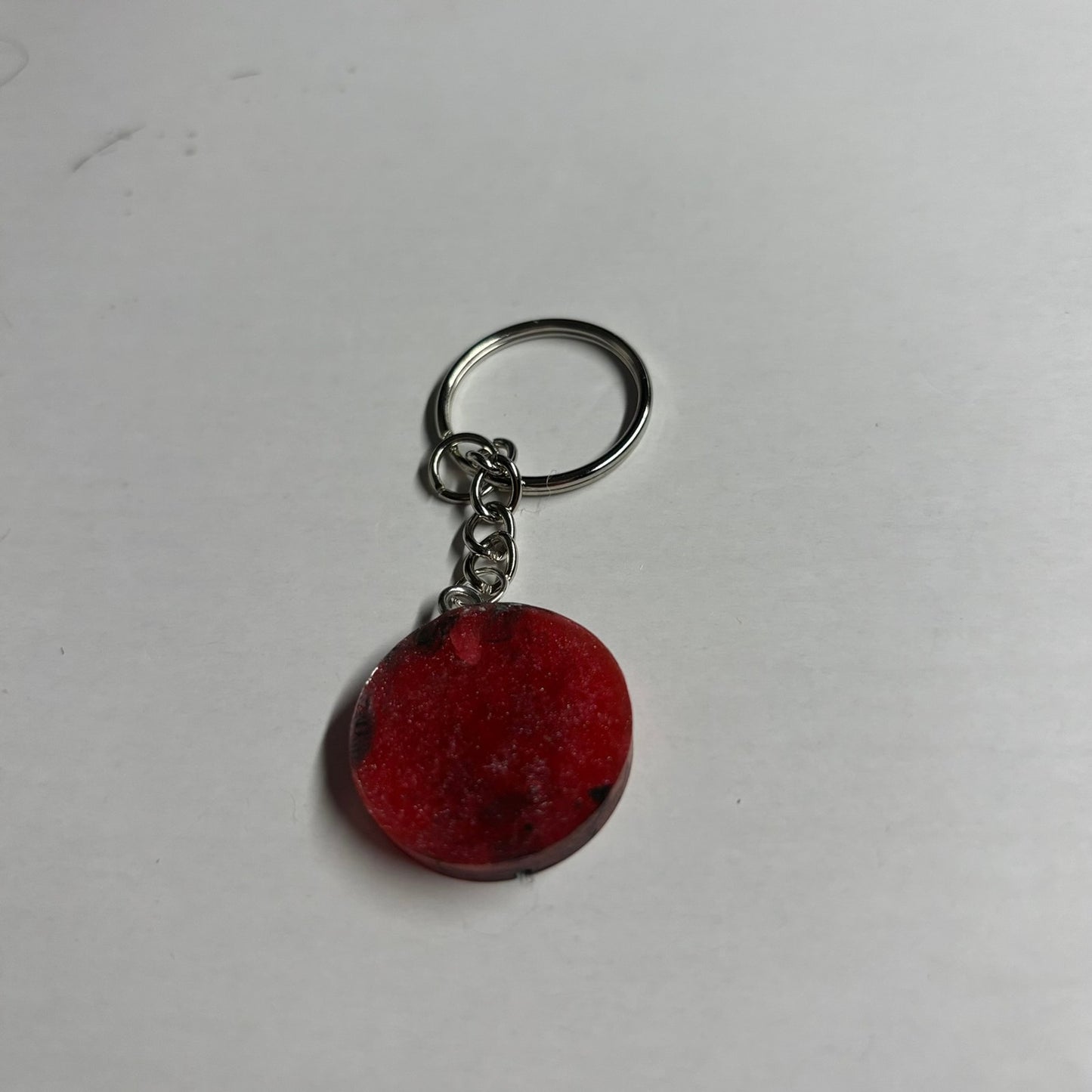 Red Dark Queen - Handmade Resin Keychain