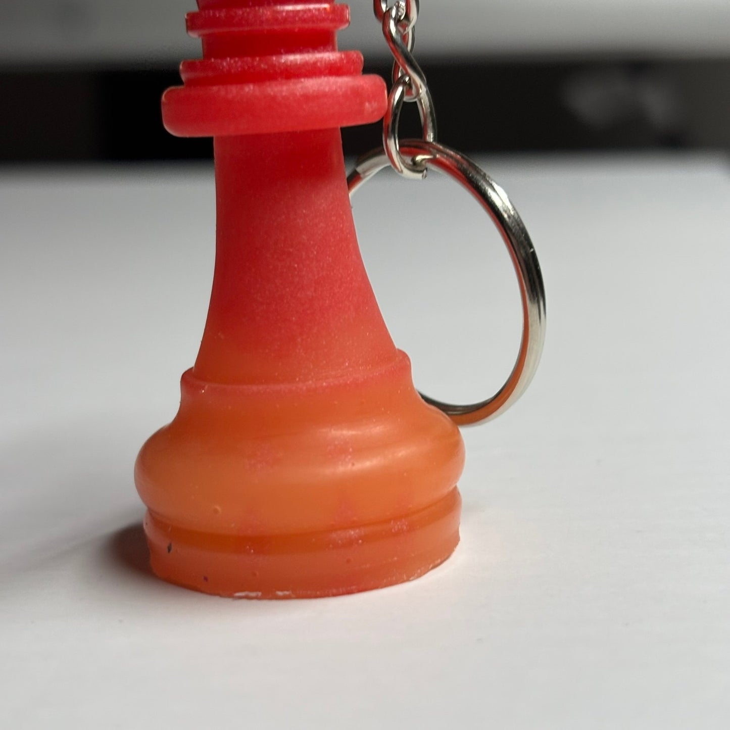 Red Orange Queen - Handmade Resin Keychain