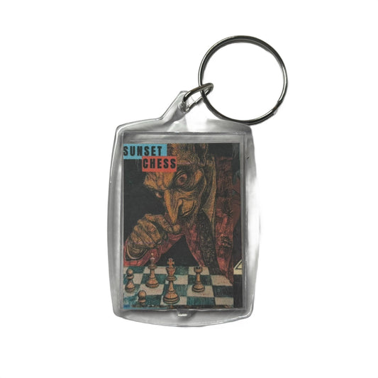 Dark Vampire - Chess  Photo Keychain