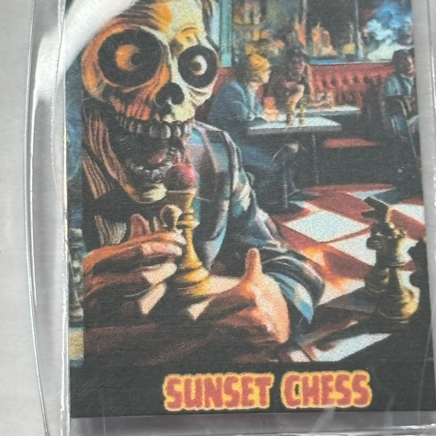 Crazy Joe - Chess  Photo Keychain