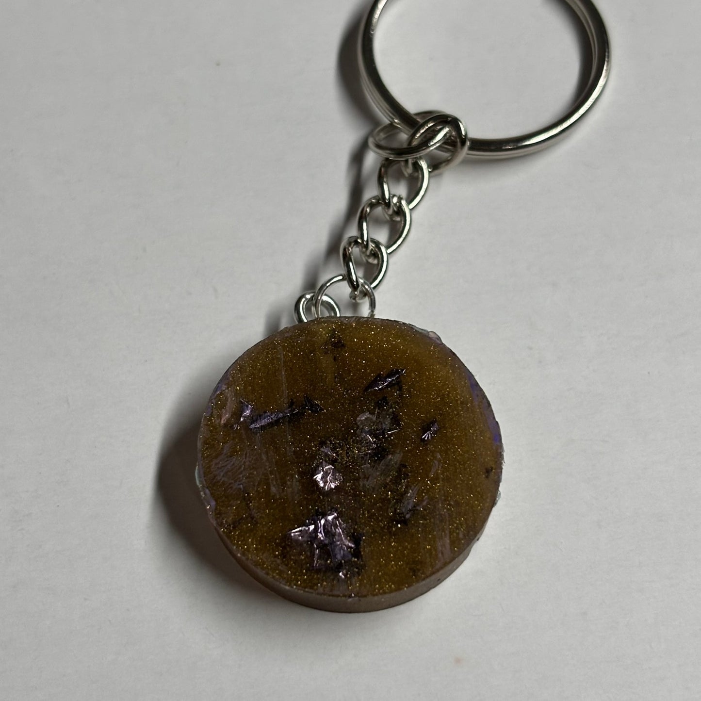 Royal Brown Bishop - Handmade Resin Keychain