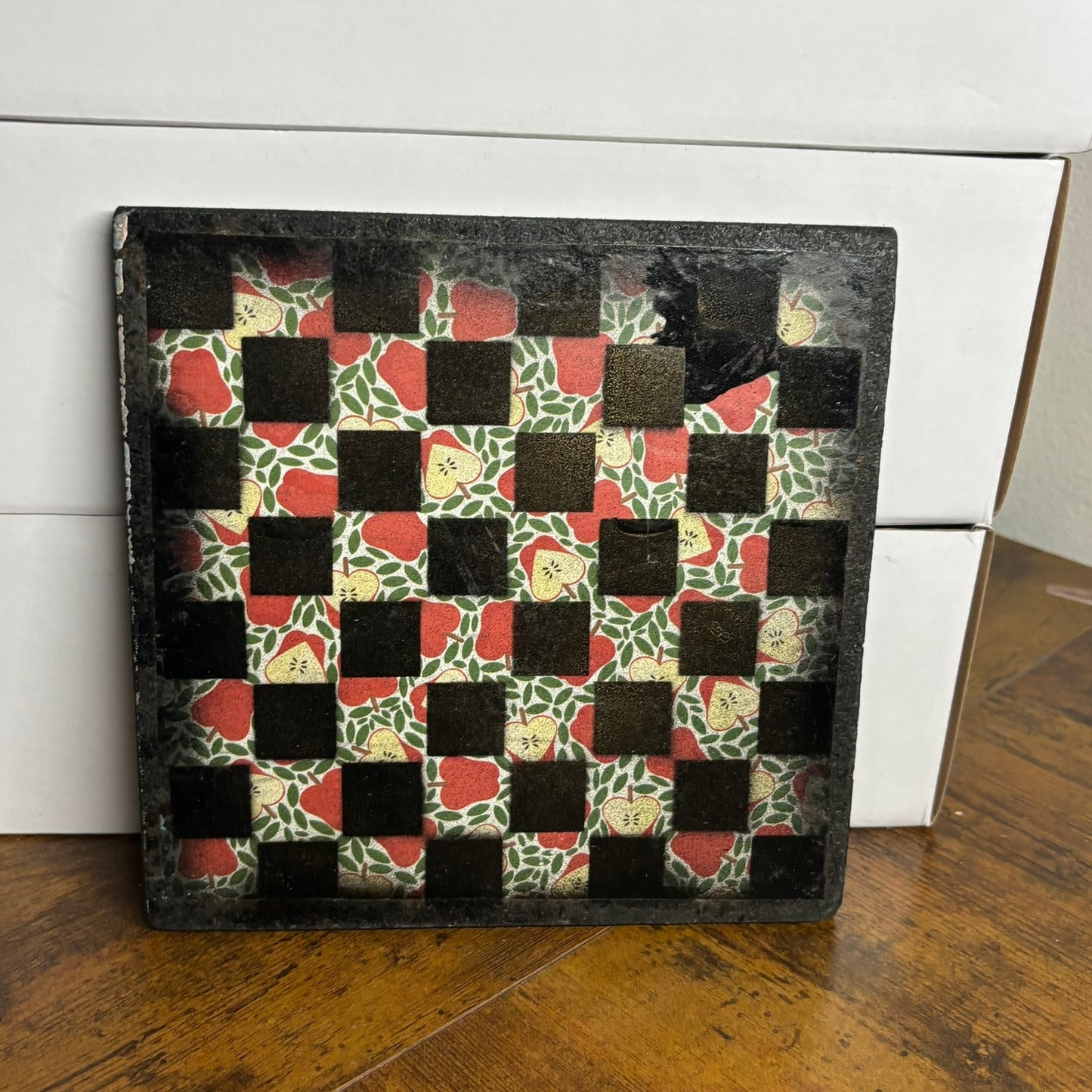 Lush Green - Painted Double Sided Chess Board
