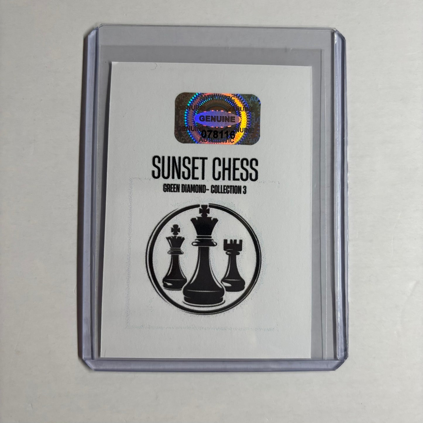 Green Diamond Collection 3 - Trading Card
