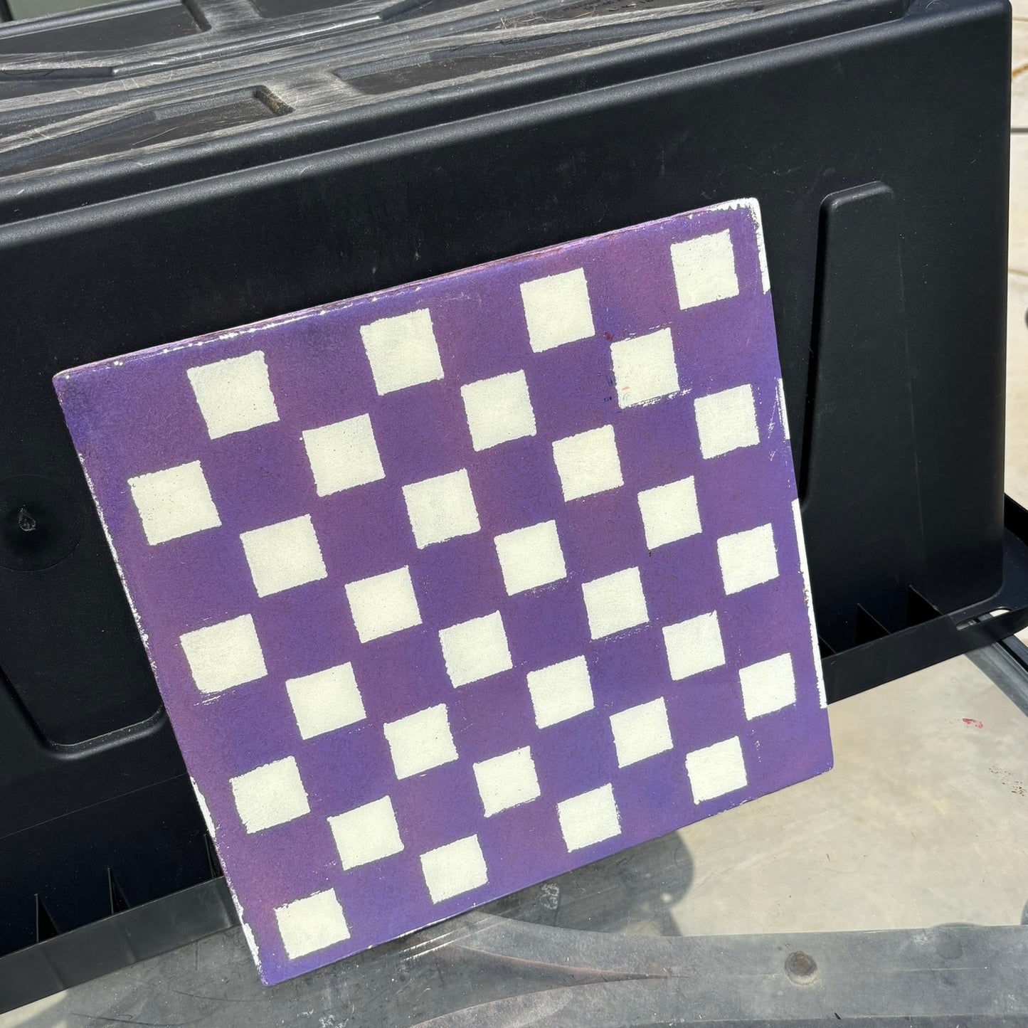 Light Purple - Resin Coated Chess Board