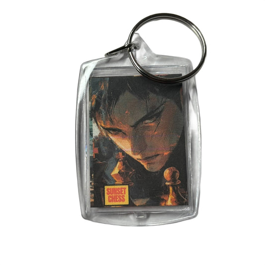 Critical Think - Chess  Photo Keychain
