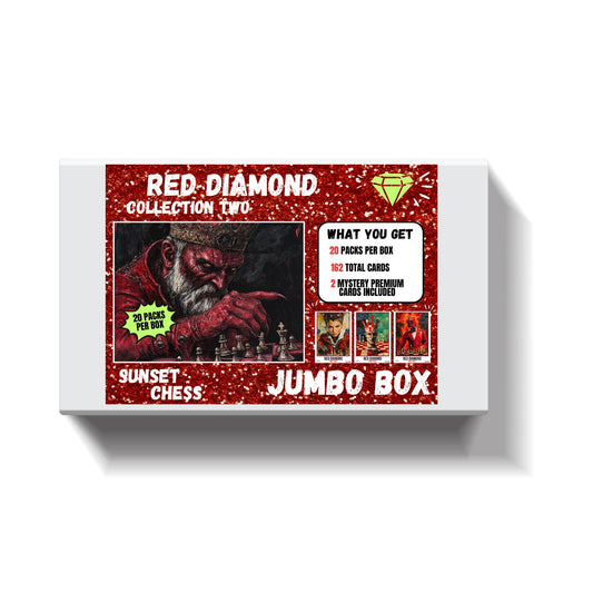 Red Diamond Part 2 - Jumbo Box Pack - Chess Trading Cards