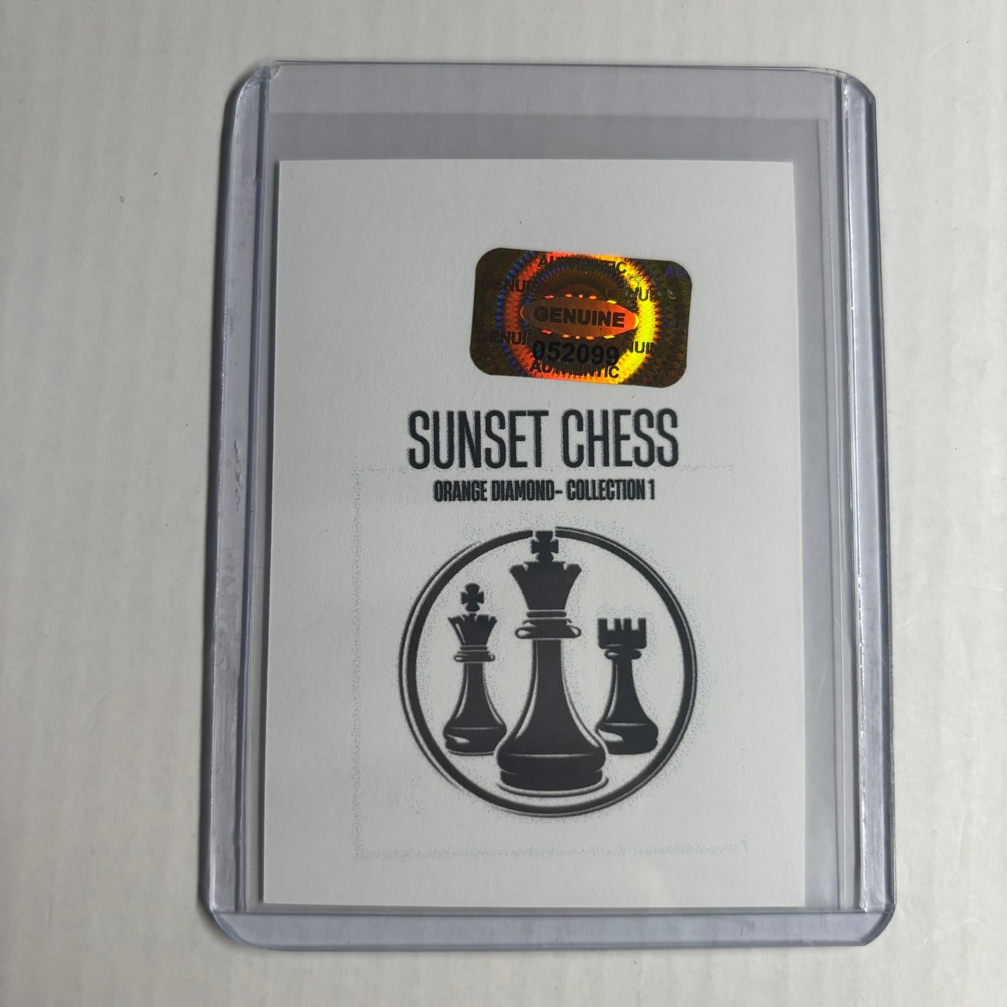 Orange Diamond Collection 1 - Trading Card