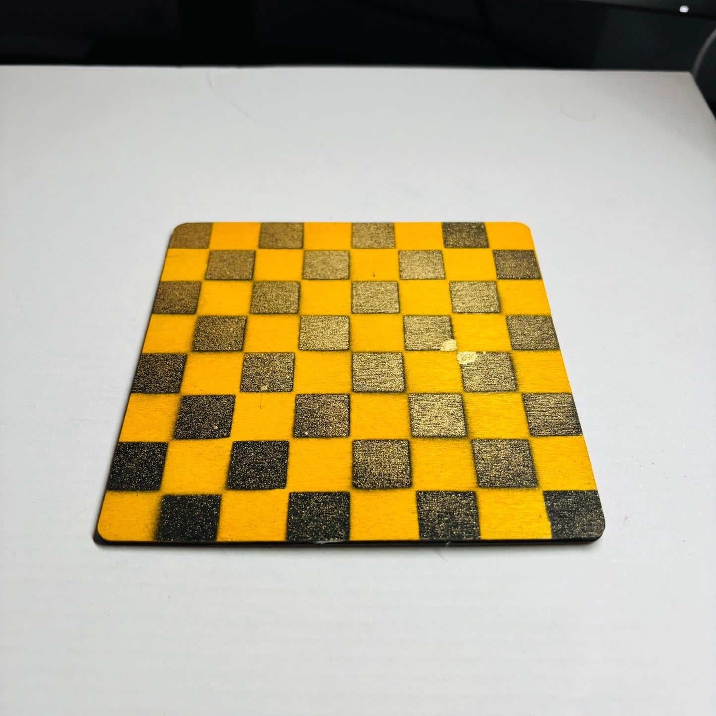 Yellow Golden Hue - Mini Chess Set