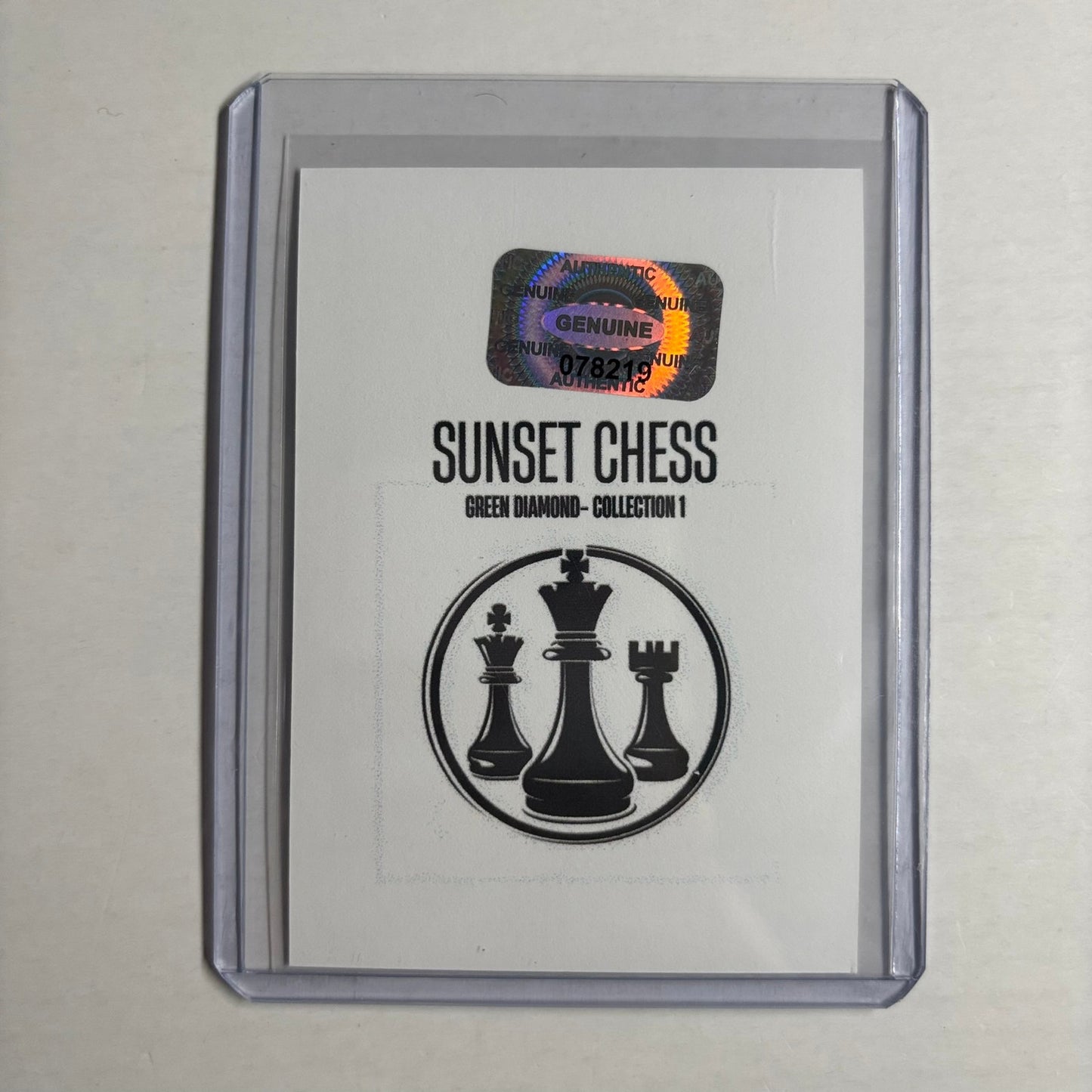 Green Diamond Collection 1 - Trading Card
