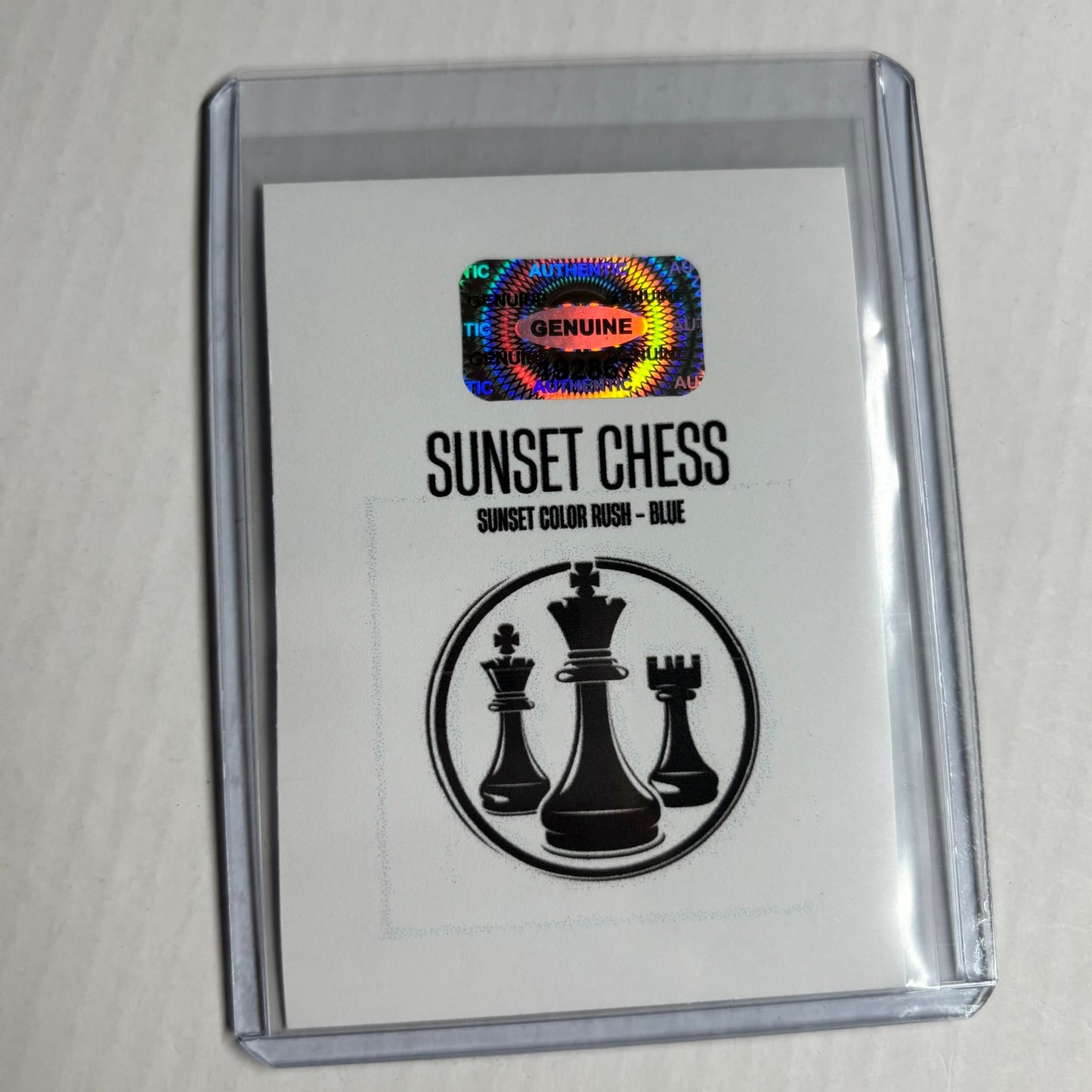 Blue Collection - Trading Card