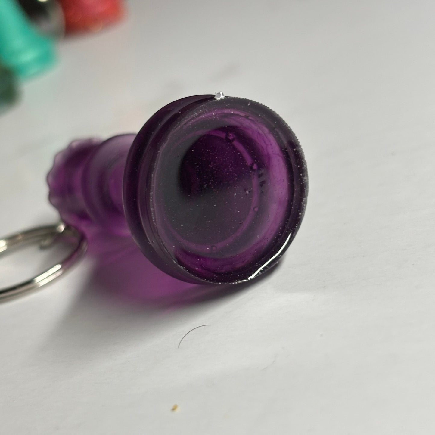 Haze Purple Queen - Handmade Resin Keychain