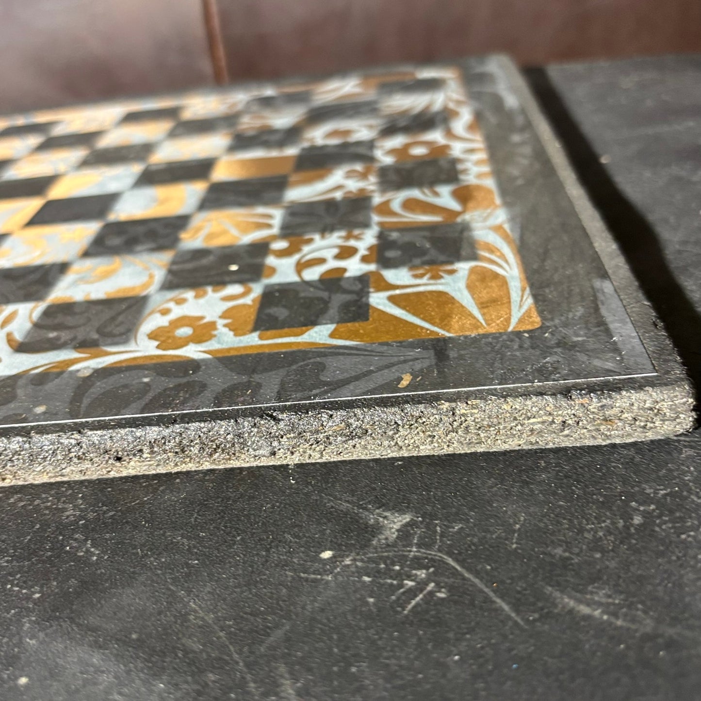 Majestic Gold - Scrapbook Chess Board