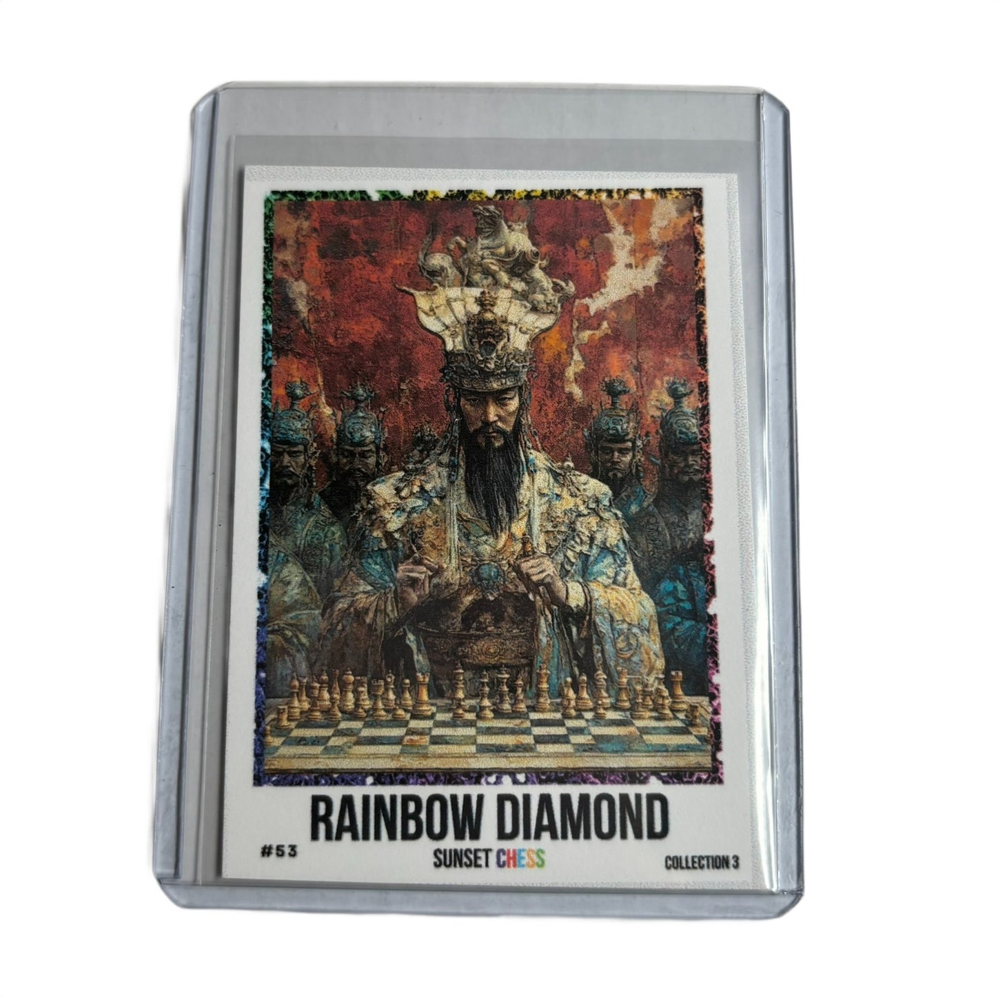 Rainbow Diamond Collection 3 Card #53 - Scrapbook Trading Card