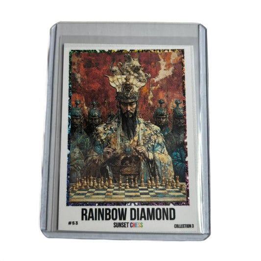 Rainbow Diamond Collection 3 Card #53 - Scrapbook Trading Card