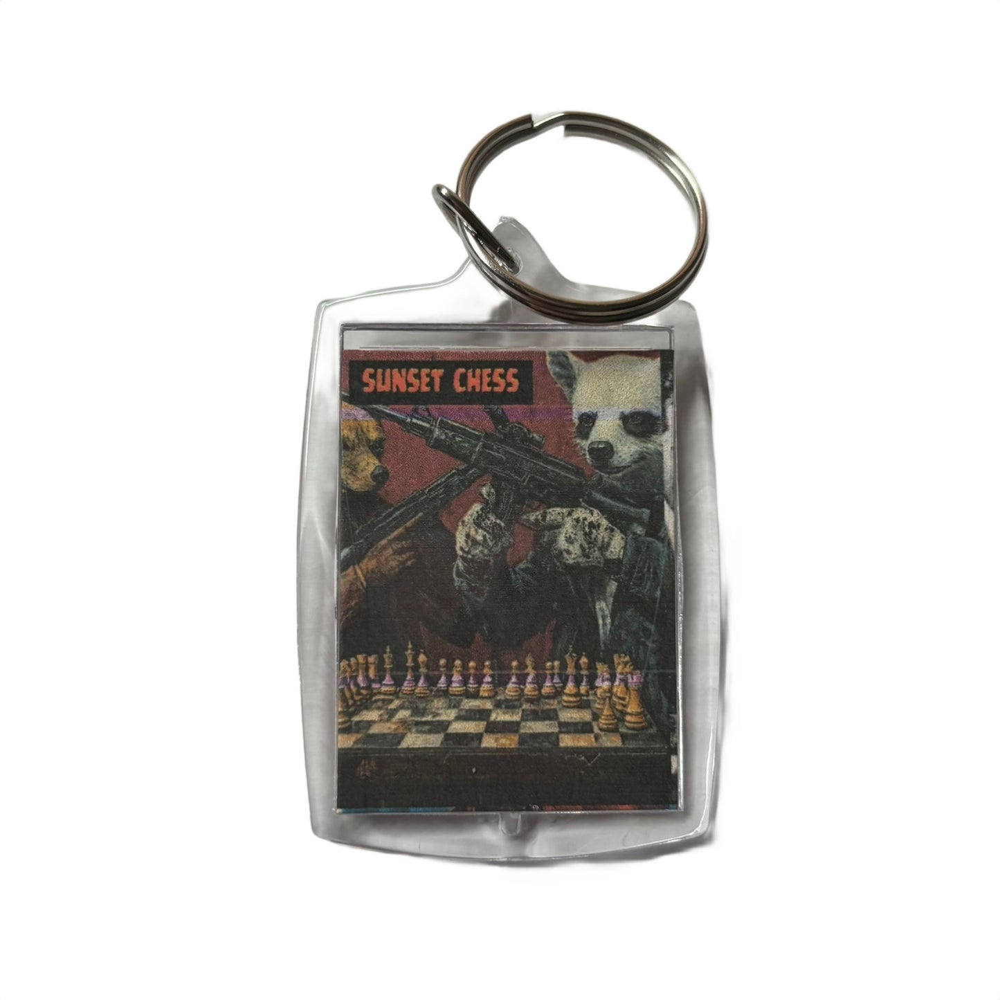 Beasts Weapons - Chess  Photo Keychain