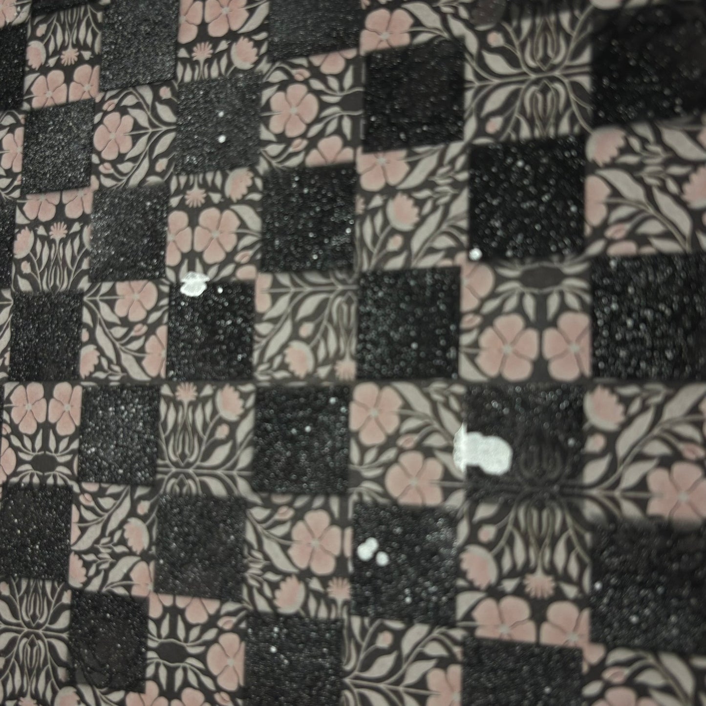 Vintage Chrome Mist - Scrapbook Chess Board