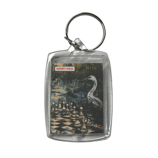 Swamp Duck - Chess  Photo Keychain