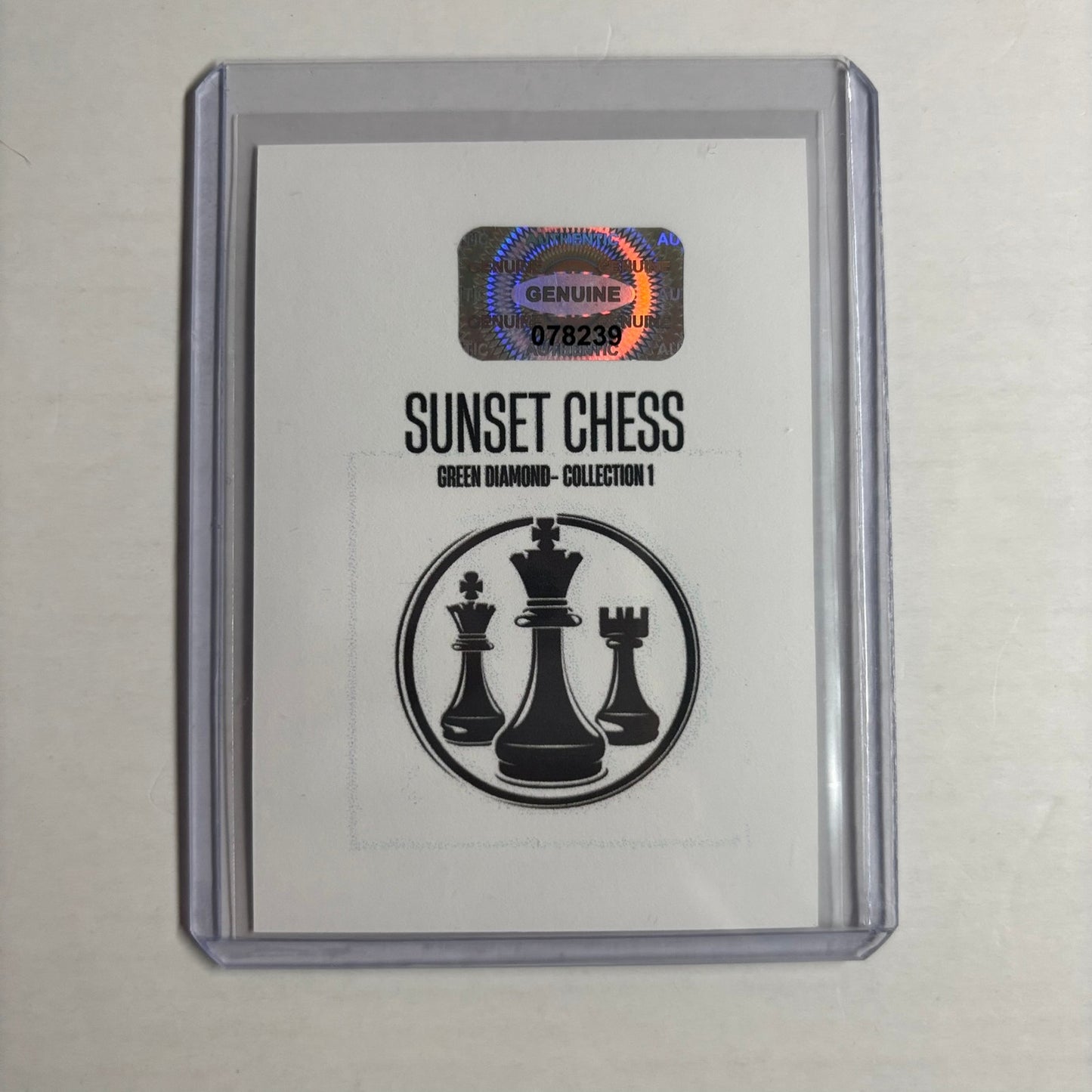Green Diamond Collection 1 - Trading Card