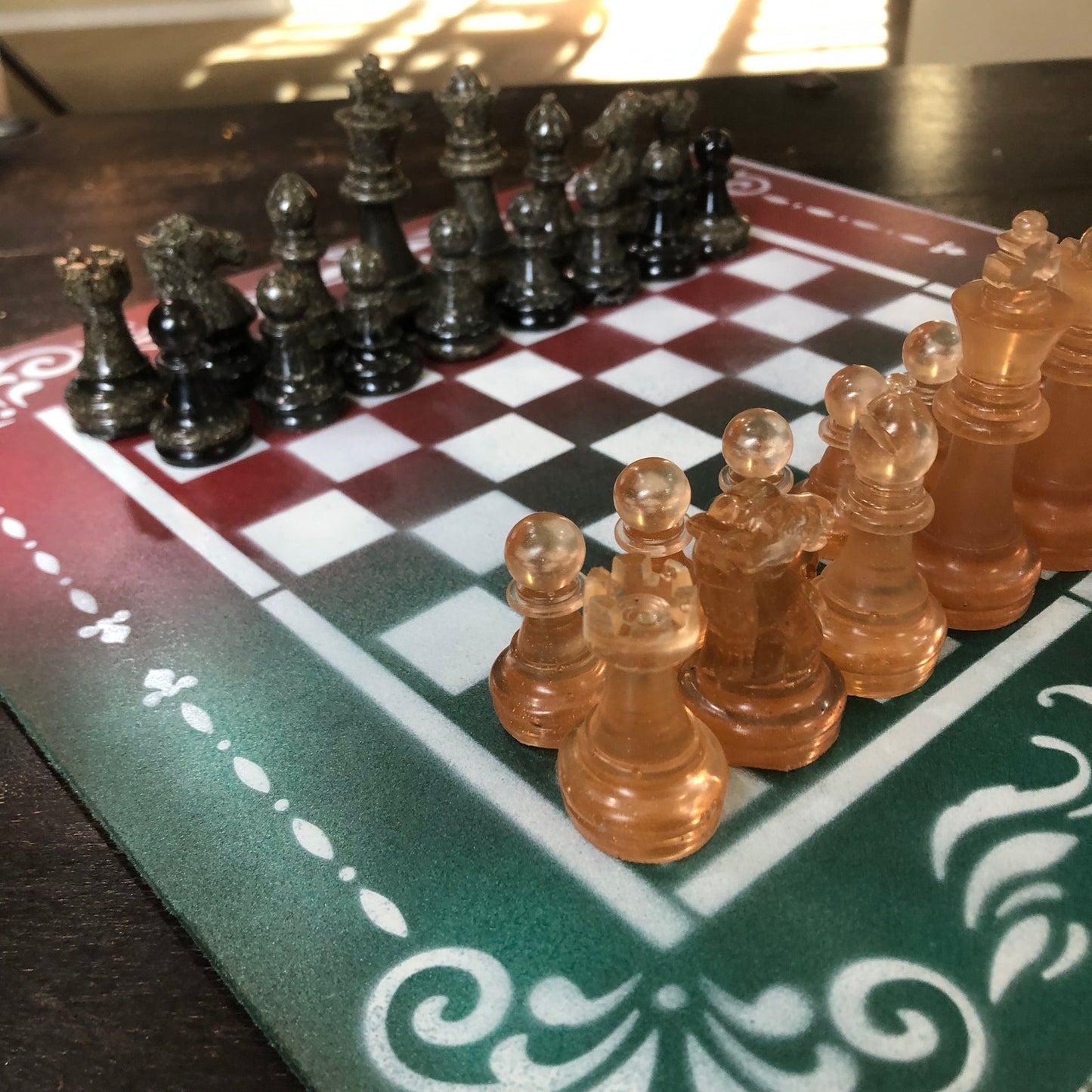 Royal Tropics - Painted Chess Set