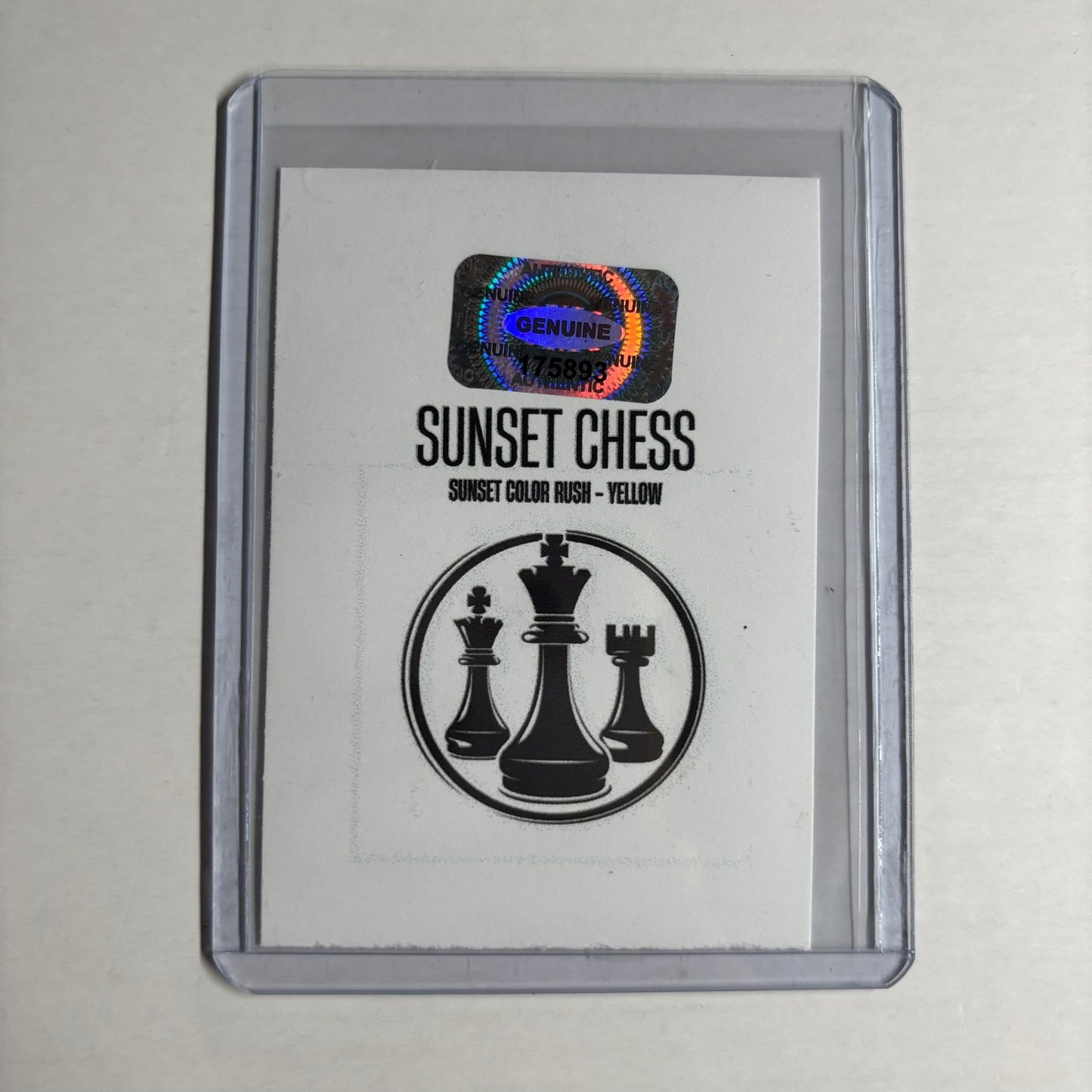 Yellow Collection - Trading Card