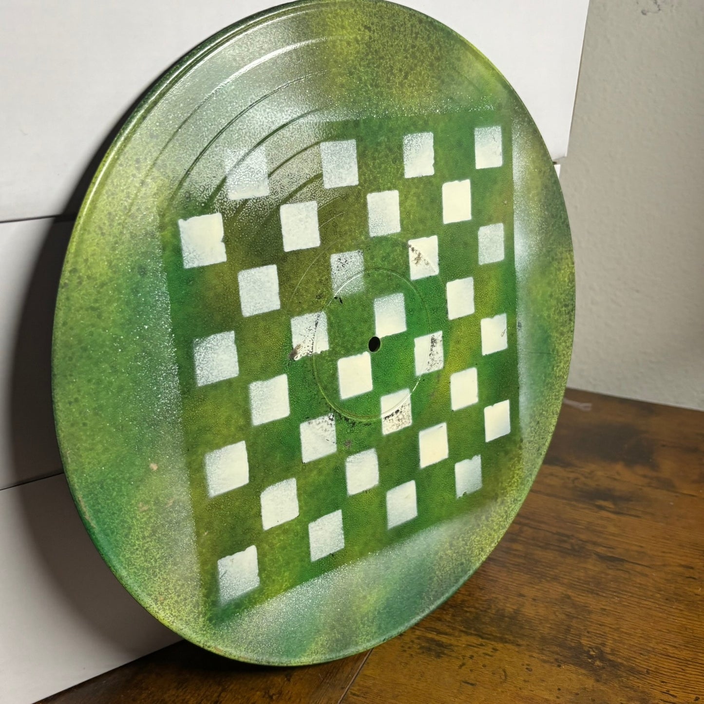 Lemon Green - Vinyl Chess Board