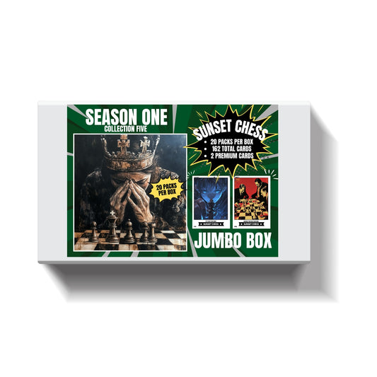 Season One Box 5 - Jumbo Box Pack - Chess Trading Cards