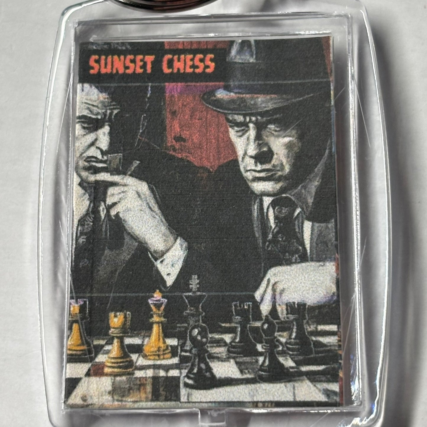 Mafia Games - Chess  Photo Keychain