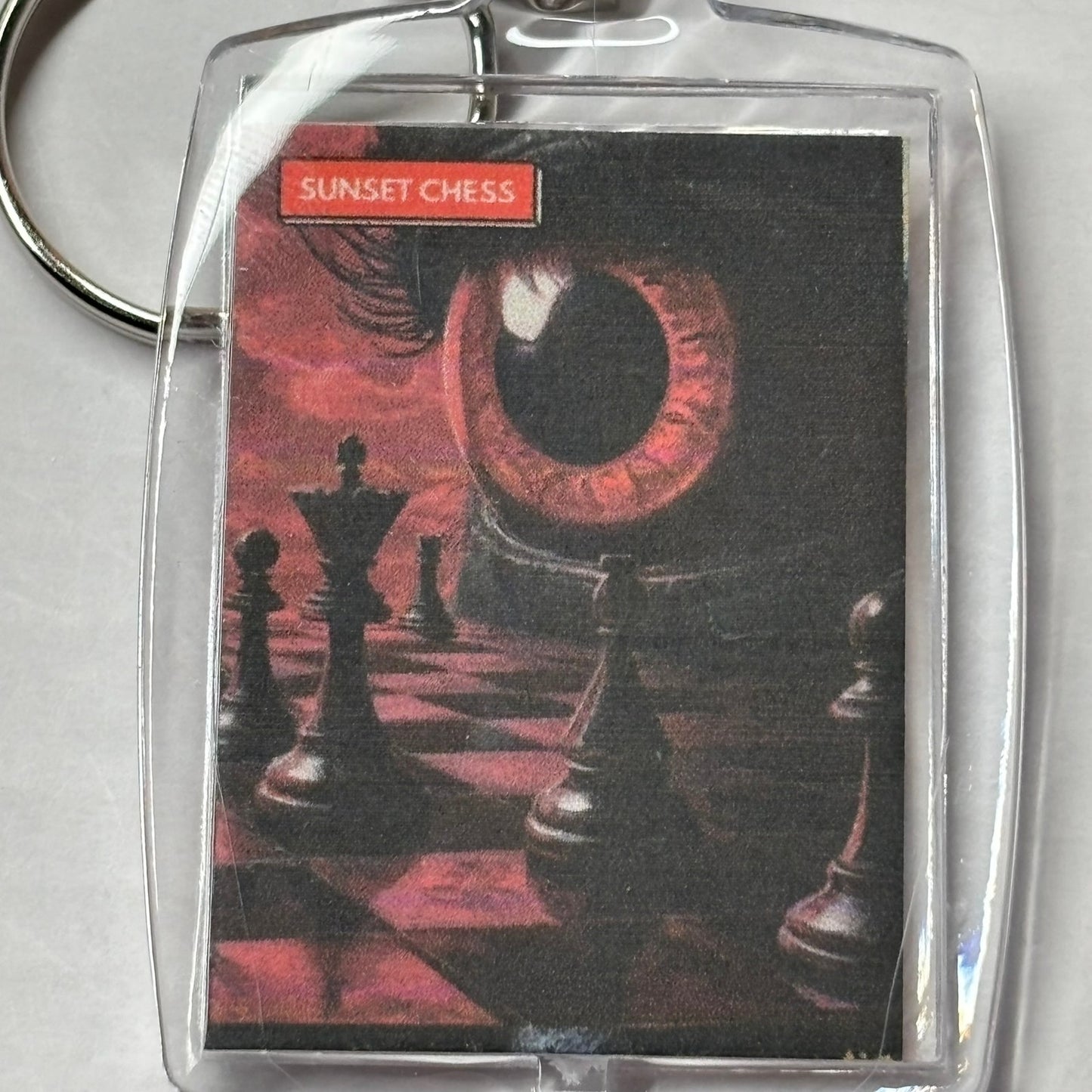 Red Eye - Chess  Photo Keychain