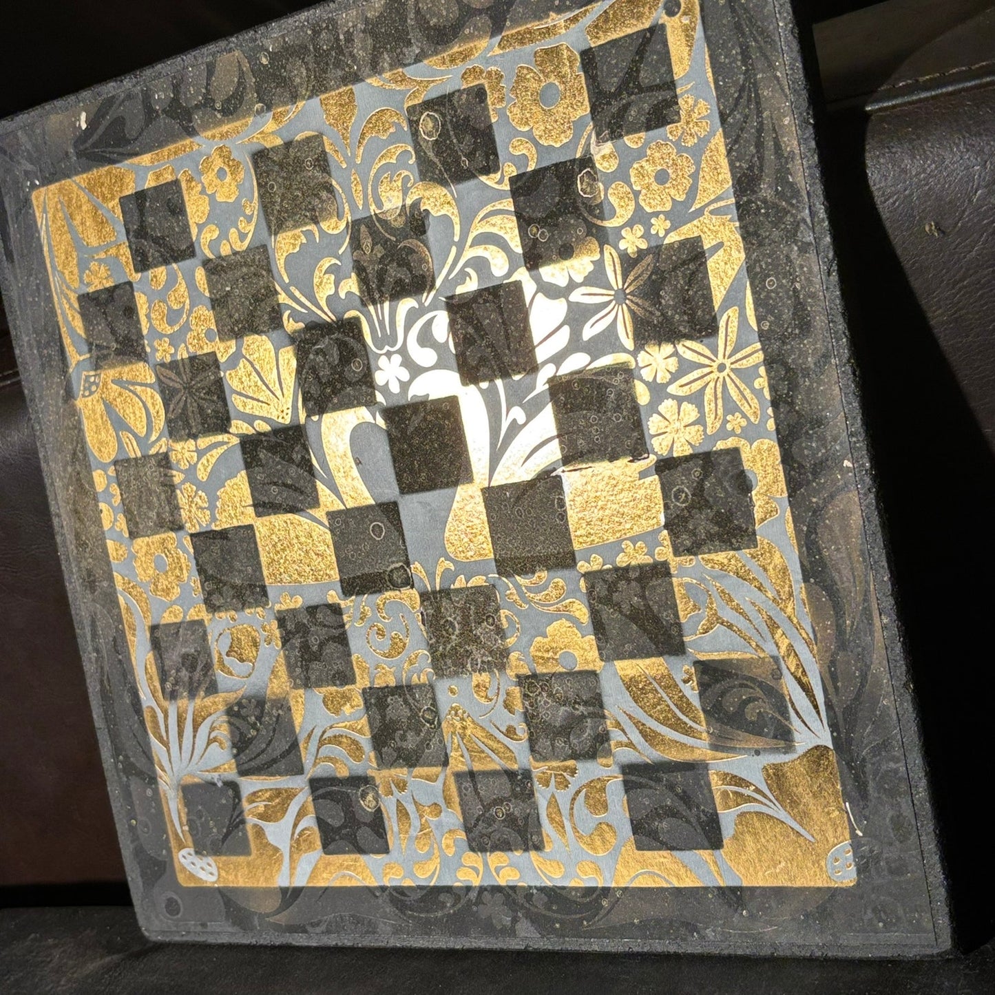 Majestic Gold - Scrapbook Chess Board