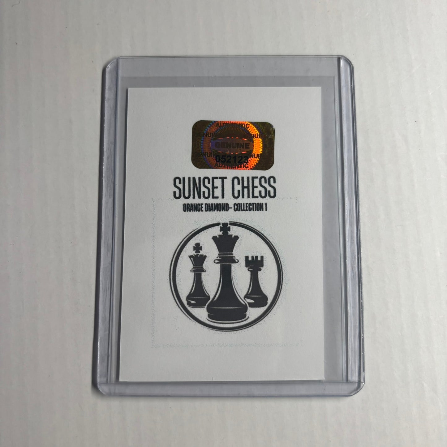 Orange Diamond Collection 1 - Trading Card