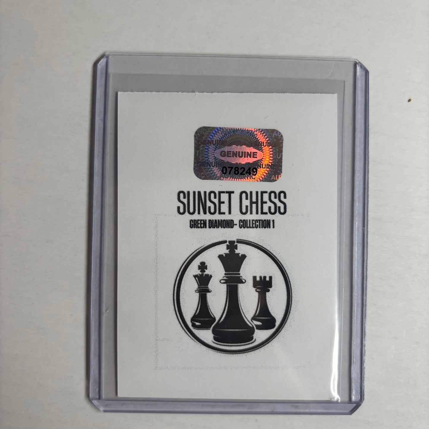 Green Diamond Collection 1 - Trading Card