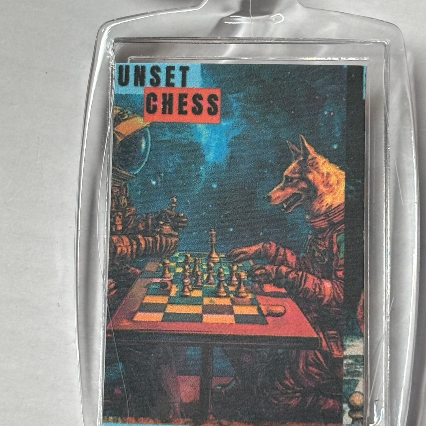 Space Pal - Chess  Photo Keychain