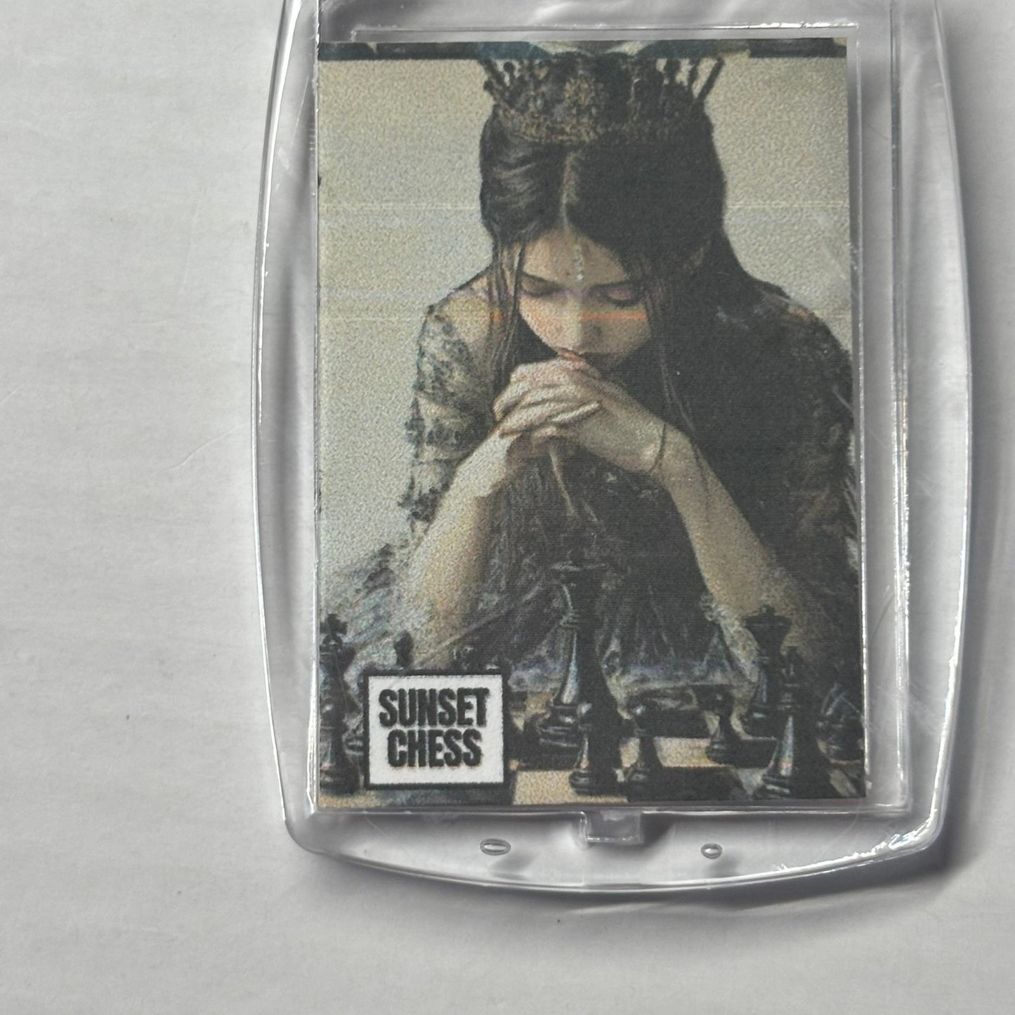 Madam - Chess  Photo Keychain